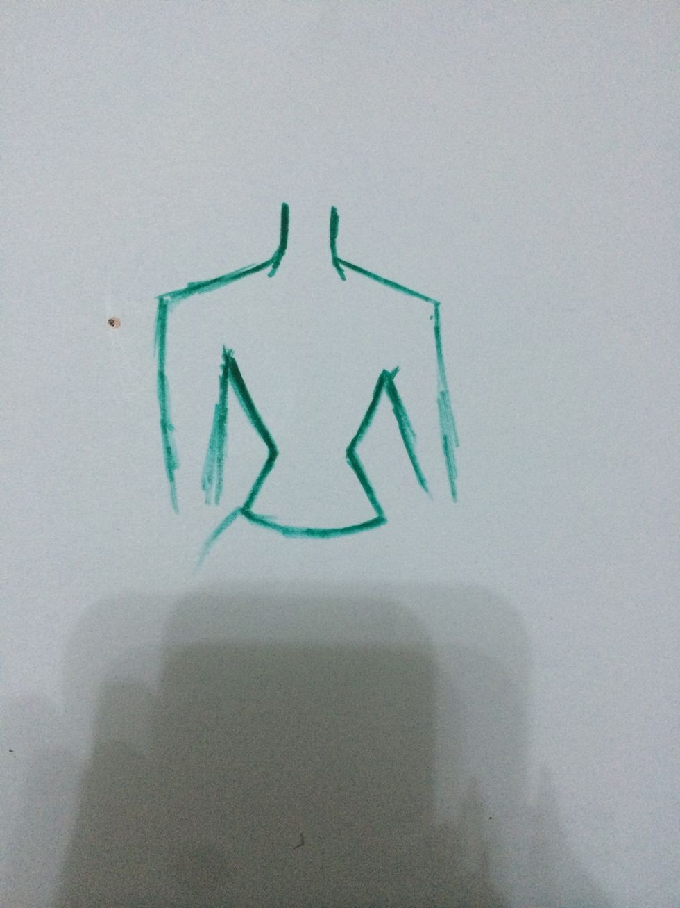 Curve under on the left