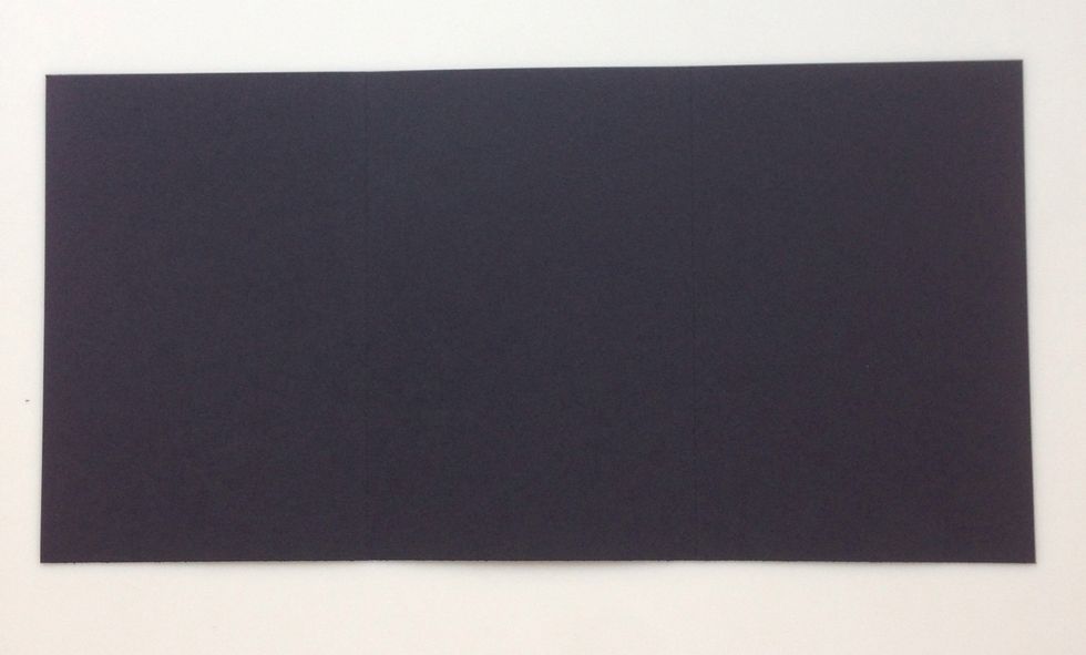Cut (4) 6" x 12" rectangles of Card Stock. Score and fold into (3) 4" sections.