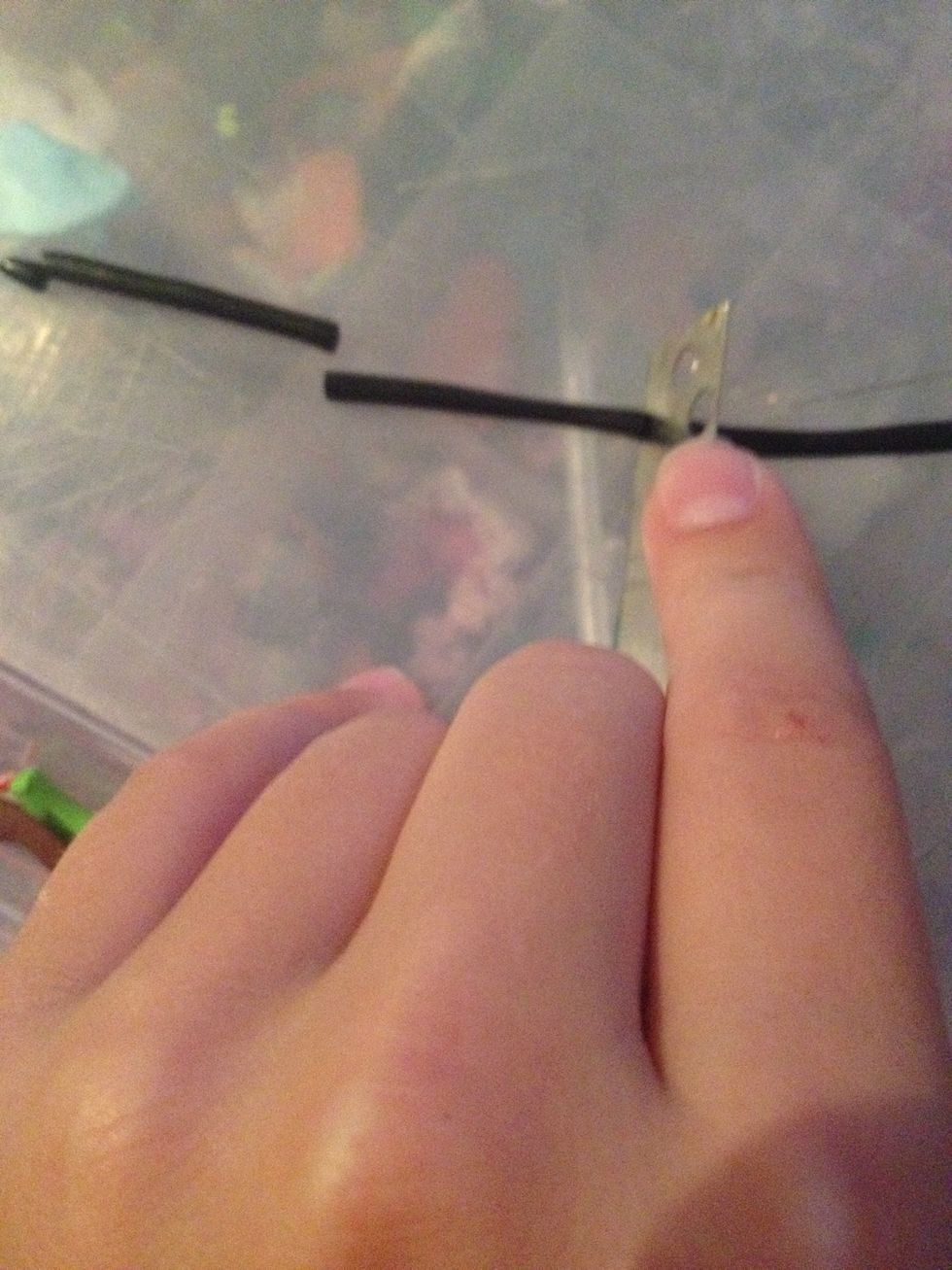 Cut 6, 1 inch strips