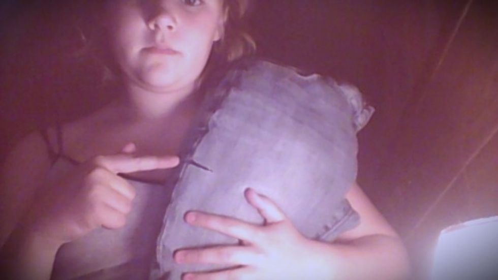 cut a notch at the length you would like