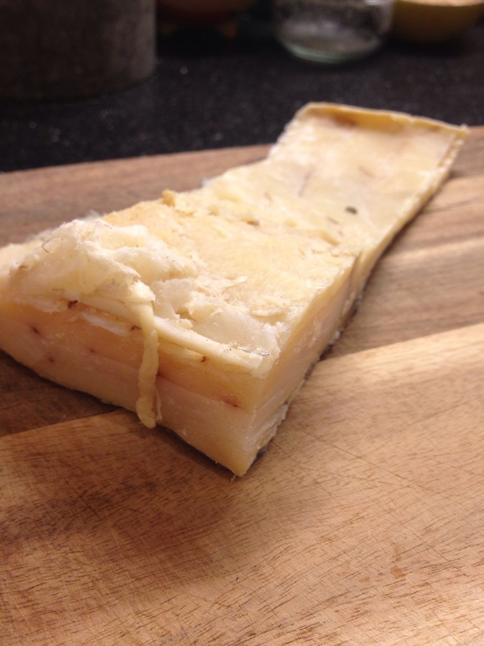 Cut a piece out. Save the rest for another day.