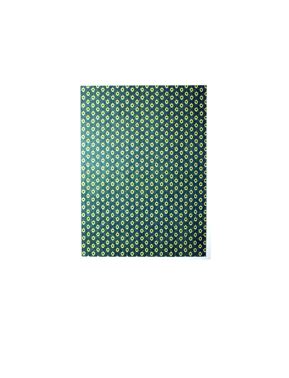 Cut a rectangle 5.5"w x 7.5"h from Patterns of the Past.