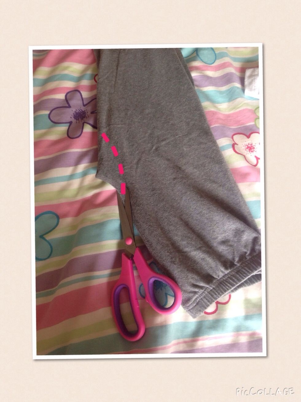 Cut a small curve like shape into the crotch area, start small and try on then you can go bigger if you need to\ud83d\ude0a