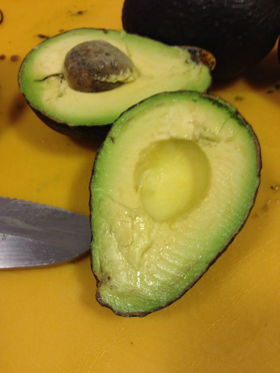 Cut all of your avocados