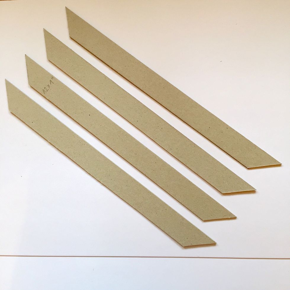 Cut all the four pieces.