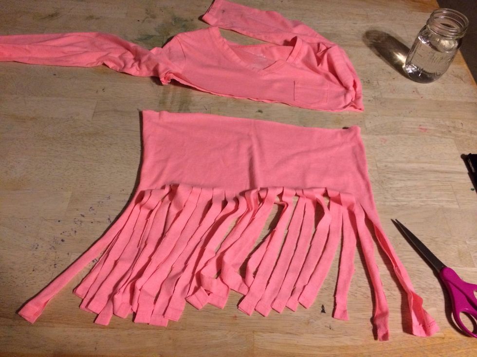 Cut all the way across. \u2702\ufe0f