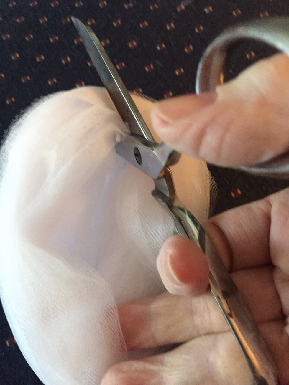 Cut apart each loop.