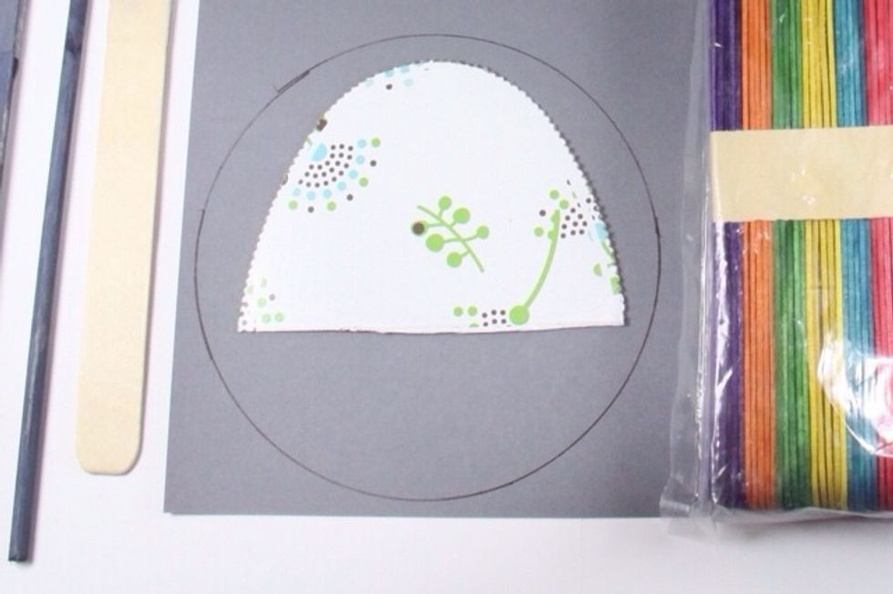Cut circle bigger than box opening