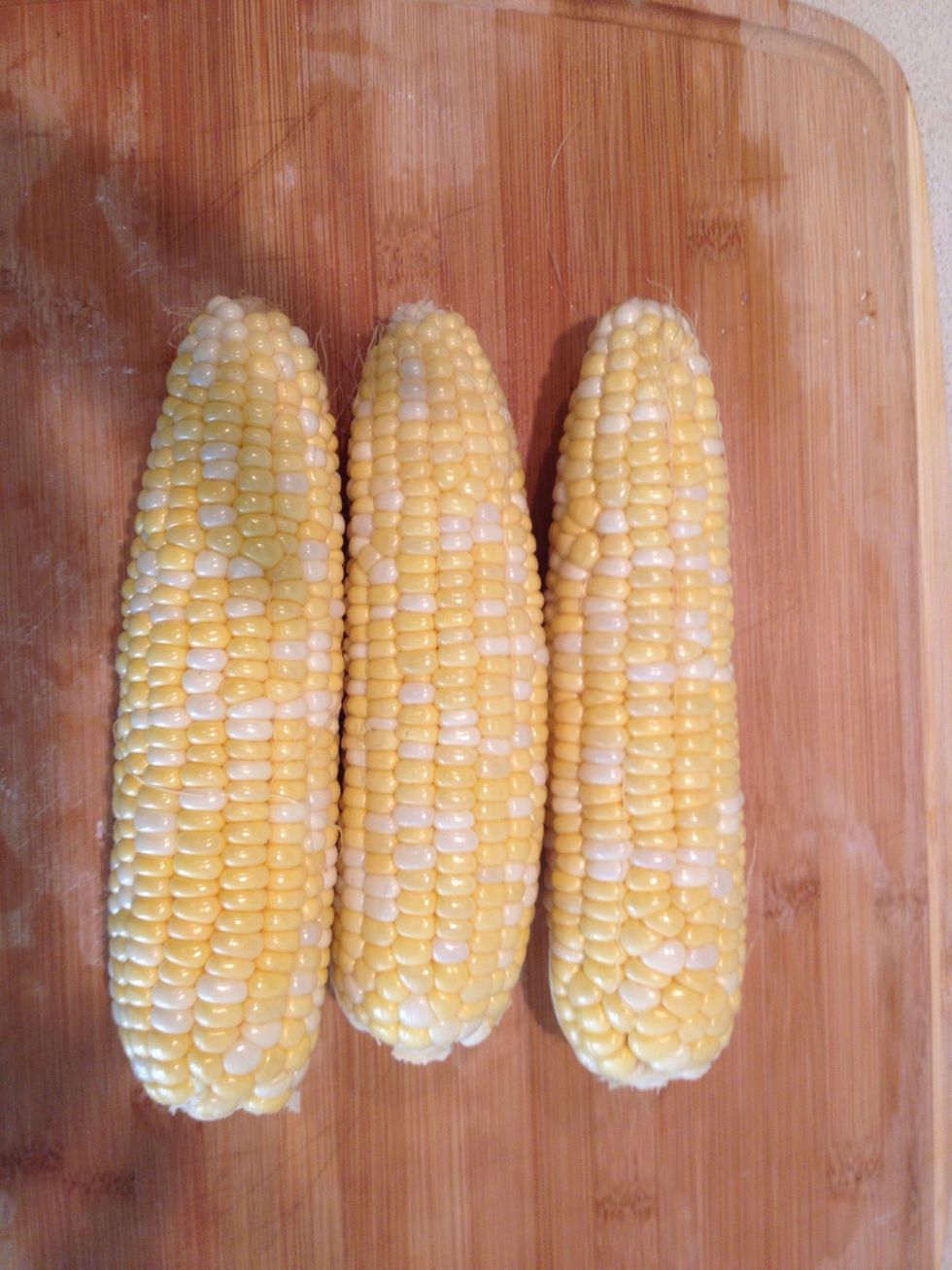 Cut corn