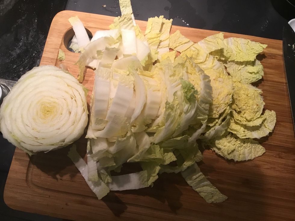 Cut down as far as this