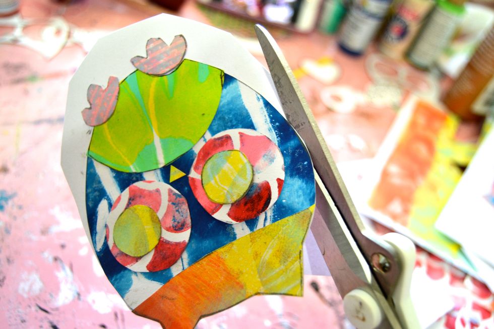 Cut each owl out.