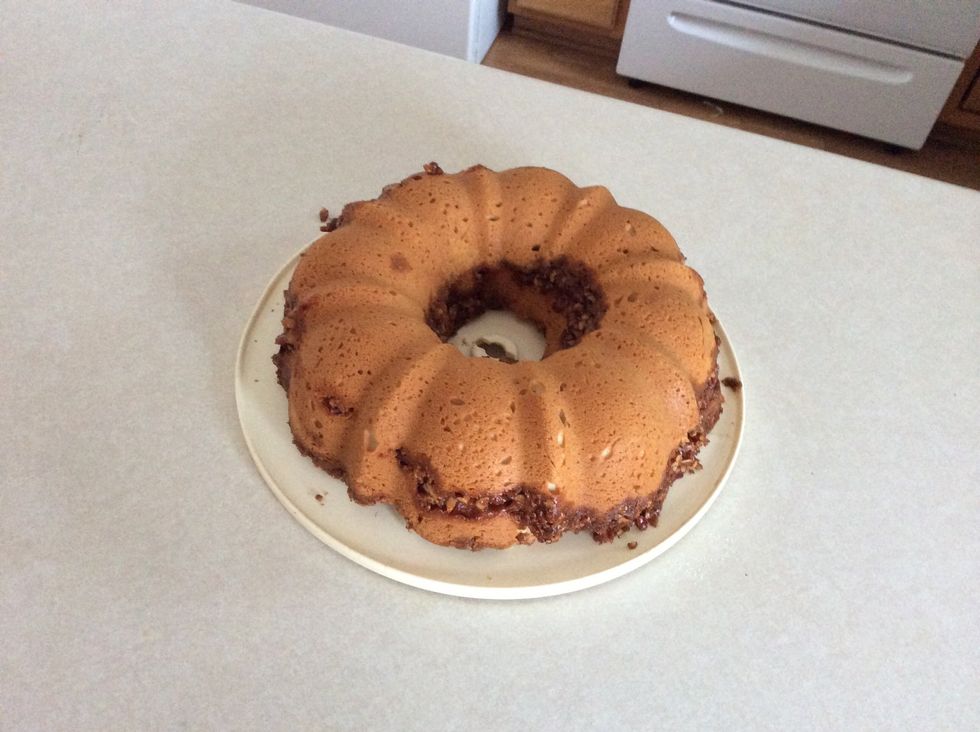 Cut evenly, and enjoy! (: