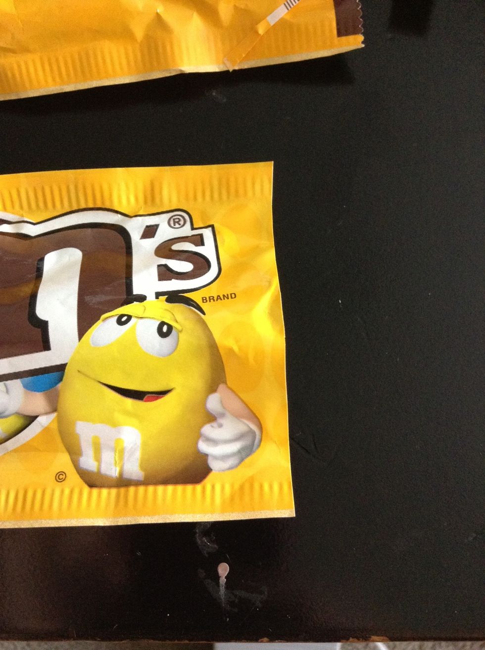 Cut holder-together off of wrapper so it opens