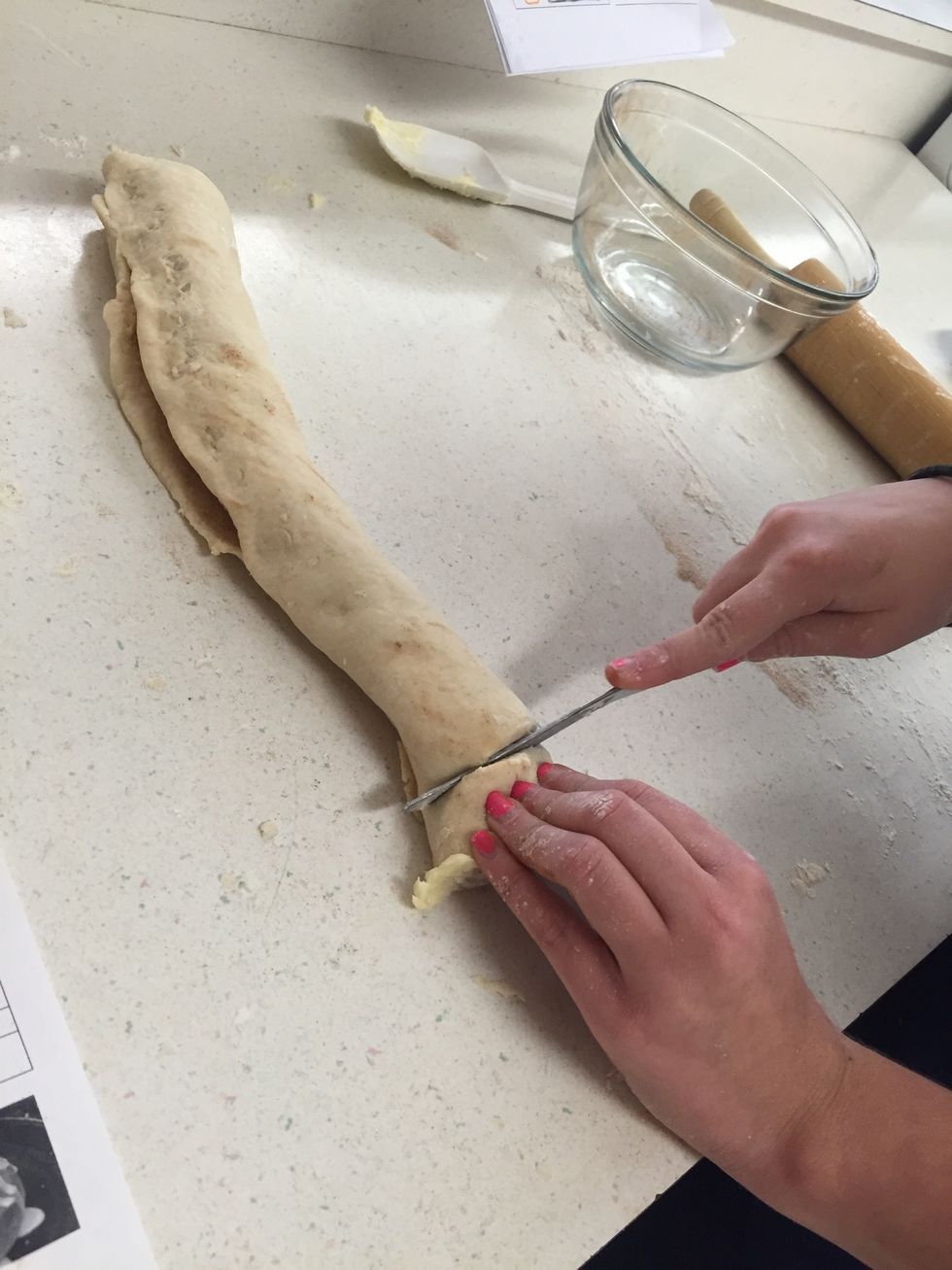 Cut into 1 - inch slices