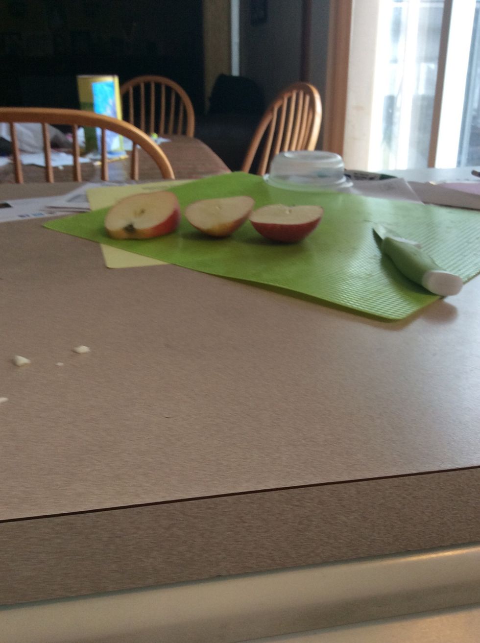 Cut into 3 equal pieces