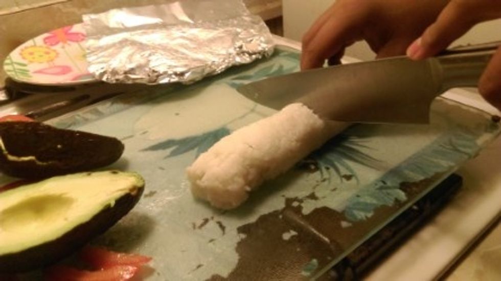 cut into equal pieces. or size preferred.