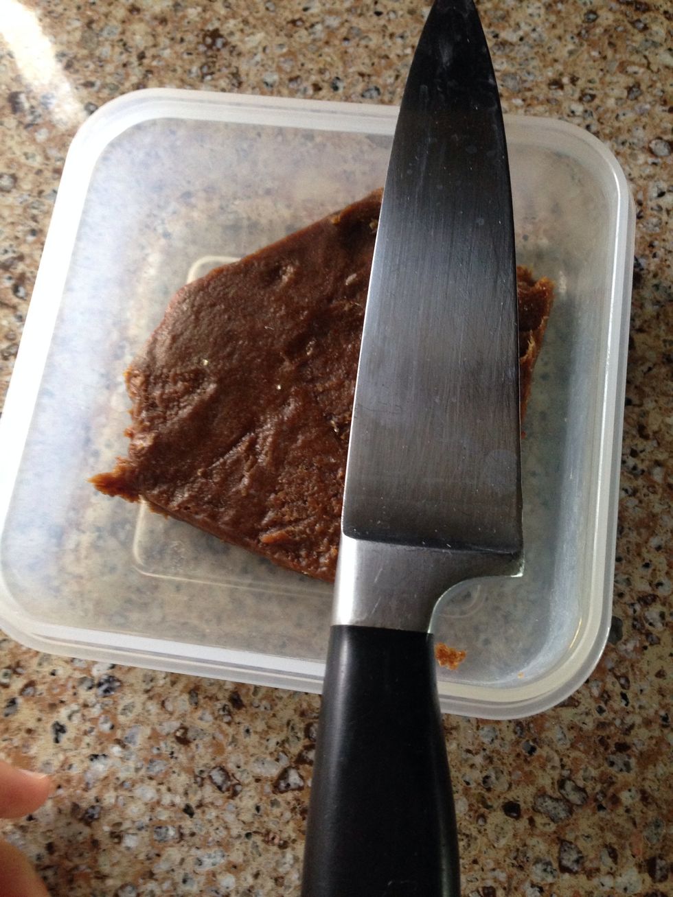 Cut into pieces and enjoy! \ud83d\udc99