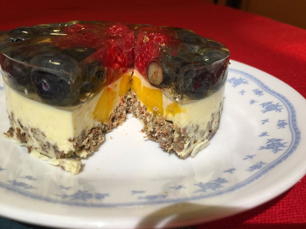 Cut into slices.