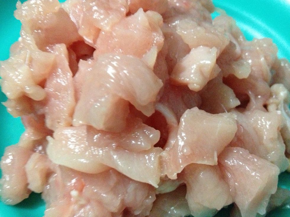 Cut into small diced.