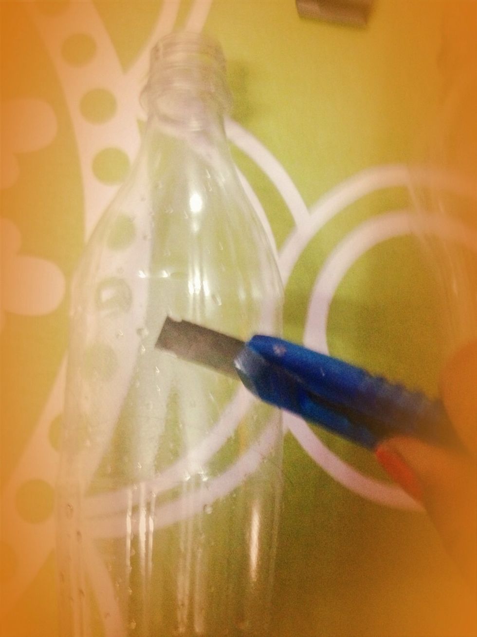 Cut it from cutter very nicely and patiently ( do not hurt urself while cutting )