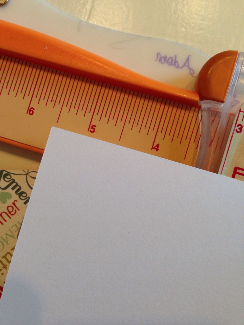 Cut it in half at 5.5 inches.