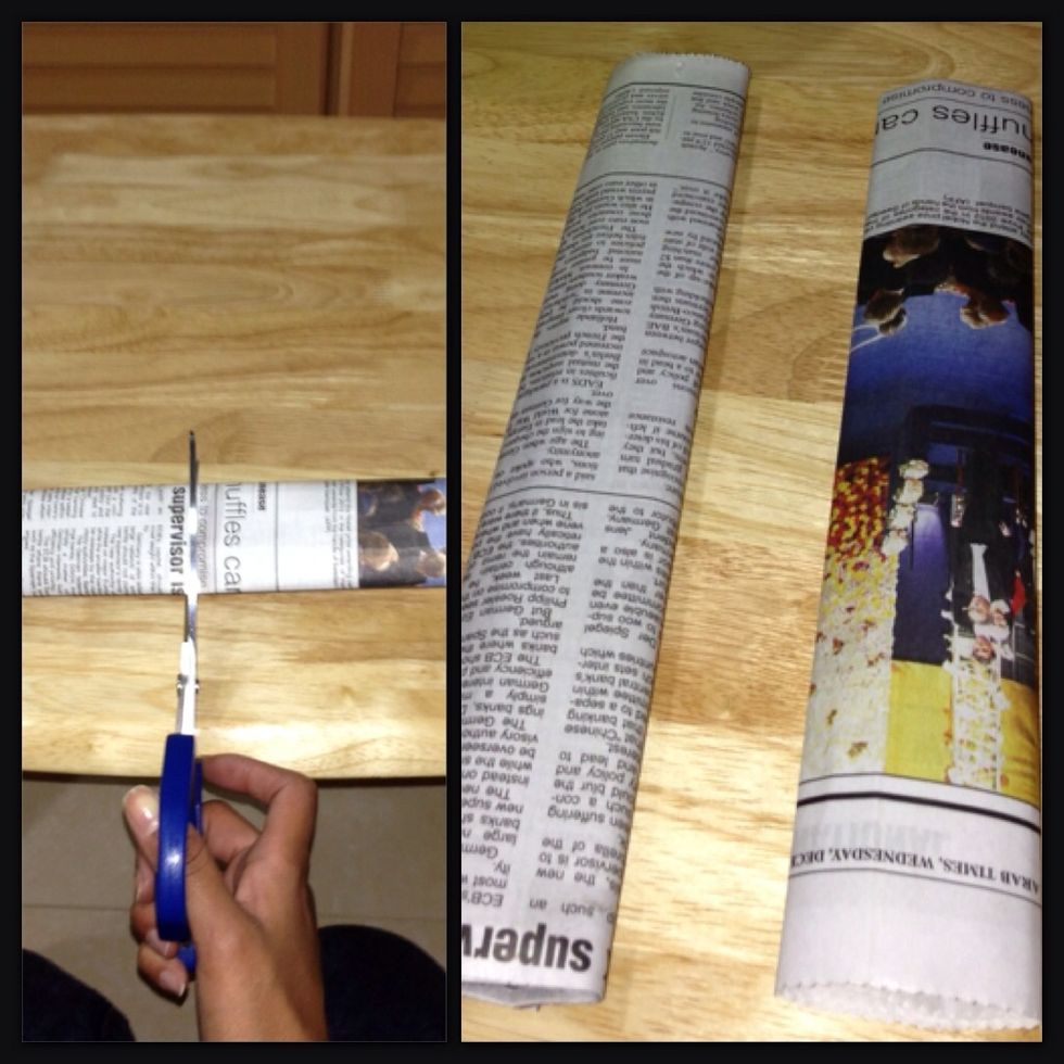 Cut it in half to get the desired medium box