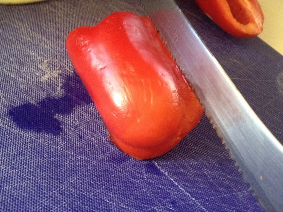 Cut it into small pieces