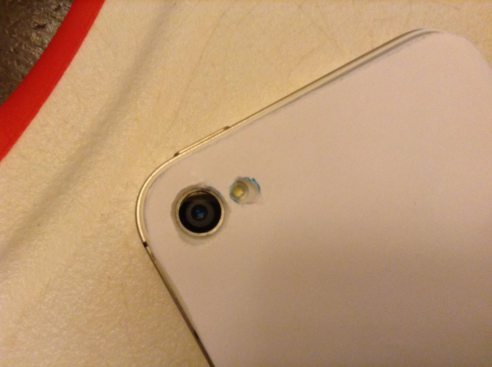 Cut it out and make sure it fits