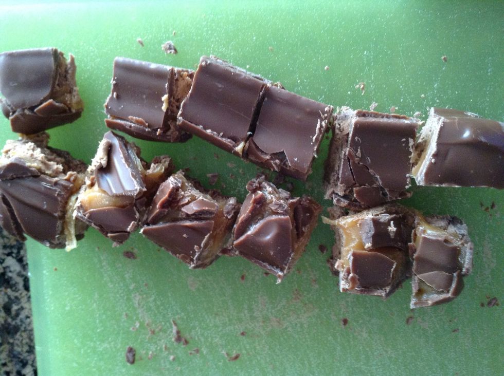 Cut it up into pieces of 12