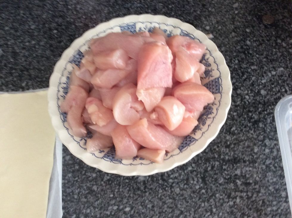 Cut it up into strips