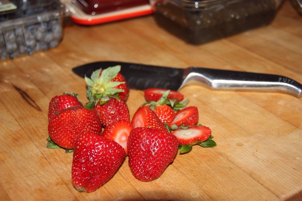 cut of the tops