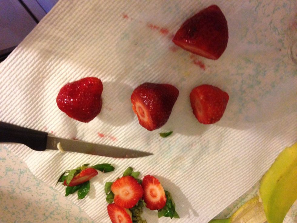 Cut off the heads (top)