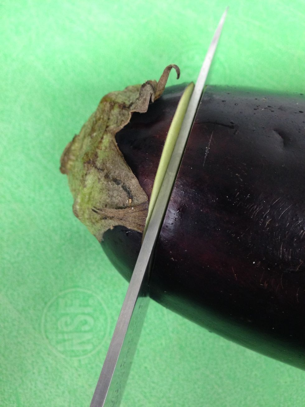 Cut off the stem ends.