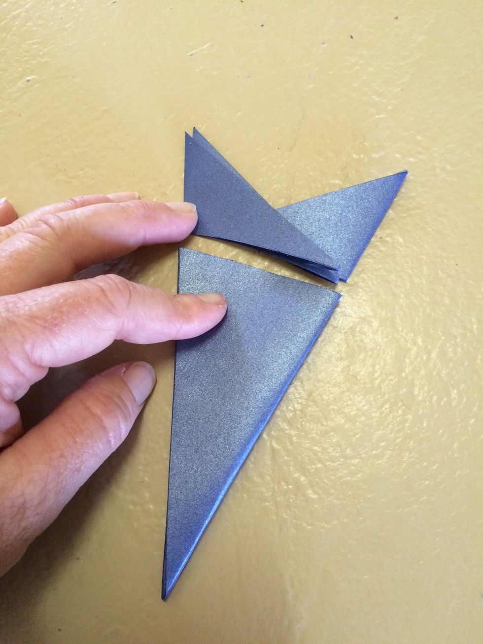 Cut off the two tails.