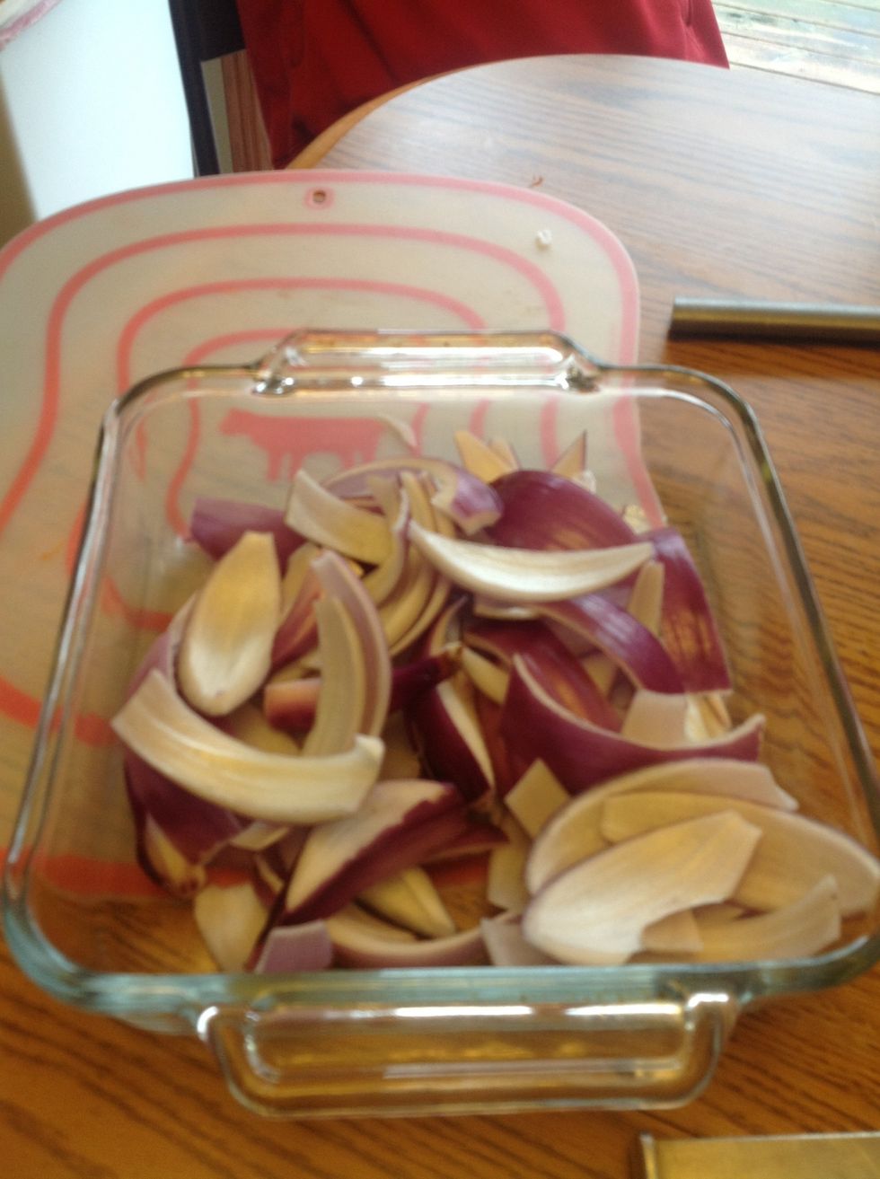 Cut onions like this.