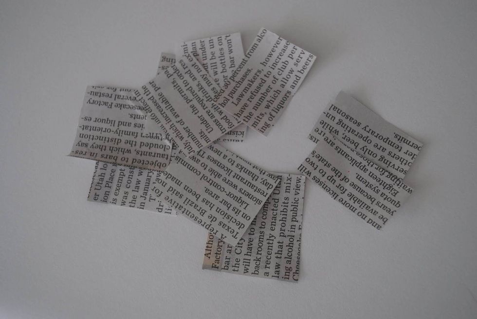 Cut out 10-15 pieces, make sure they cover your nails http://tinyurl.com/nbwwehr