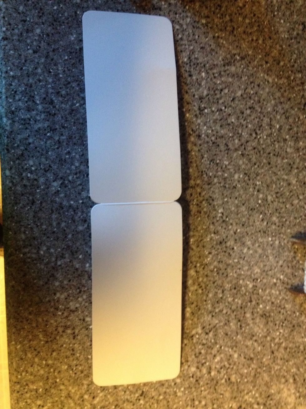 Cut out a oval shaped piece of card stock (or use the inserts that come with tights like I did) so the paint won't bleed through.