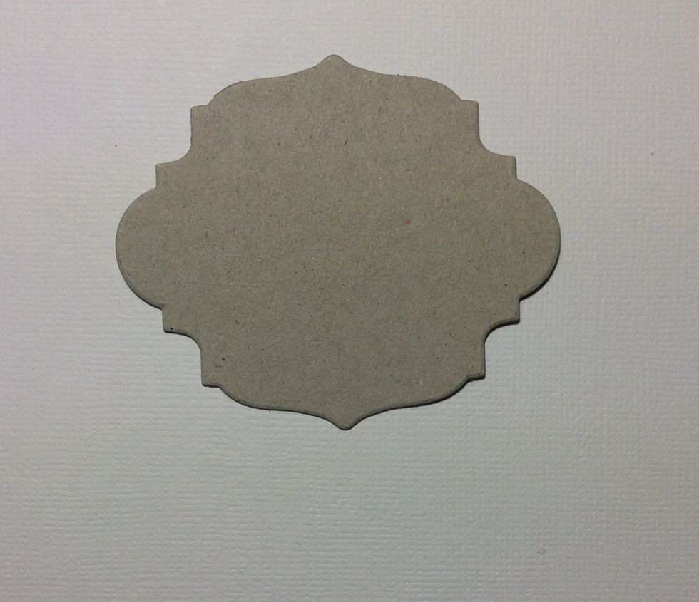 Cut out four base shapes using cereal boxes or heavy card stock ,using you favourite die and big enough for the stamps you have chosen