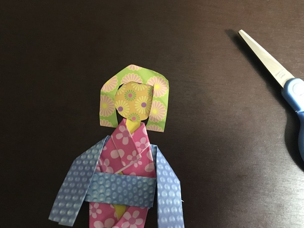 Cut out hair