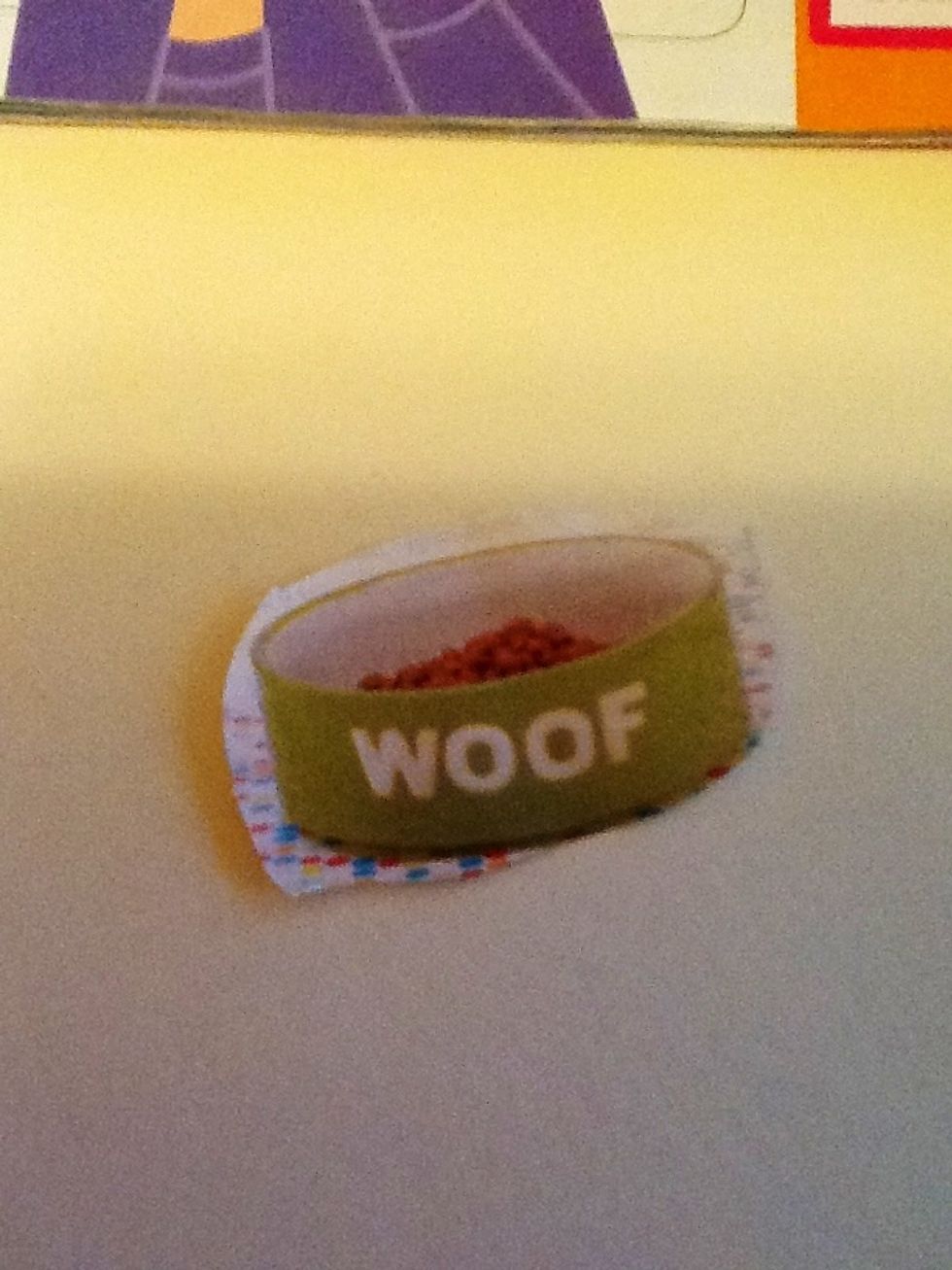 Cut out photos or words from magazines