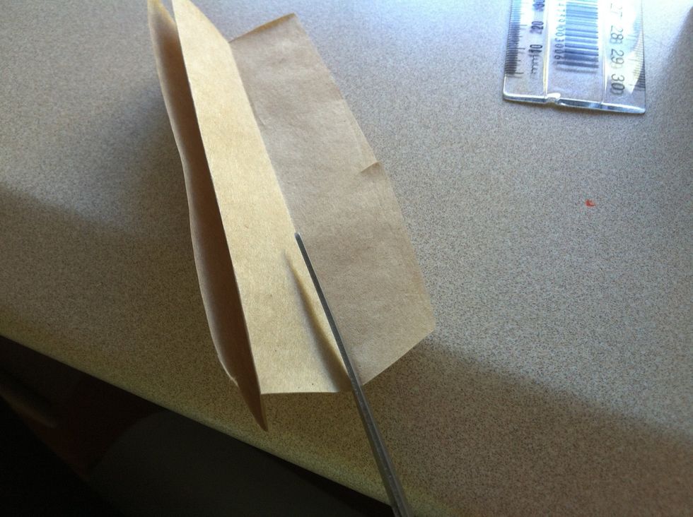 Cut out strips of paper
