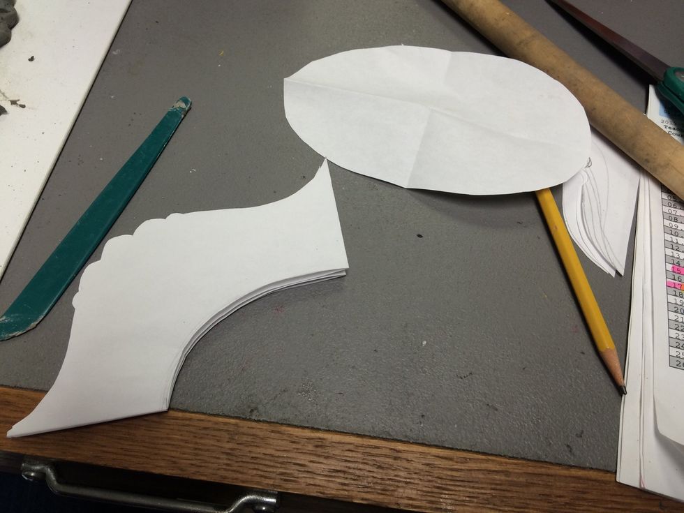 Cut out that shape as well.