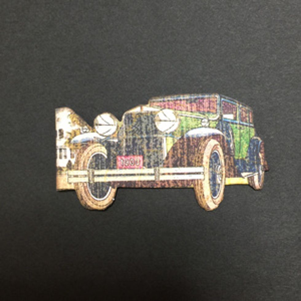 Cut out the car part