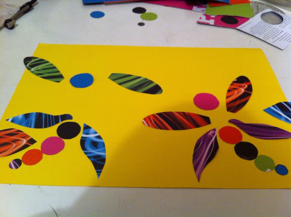 Cut out the wings. :))