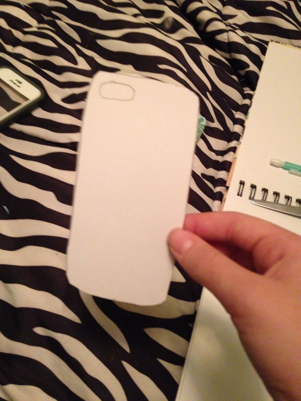 Cut out what you traced