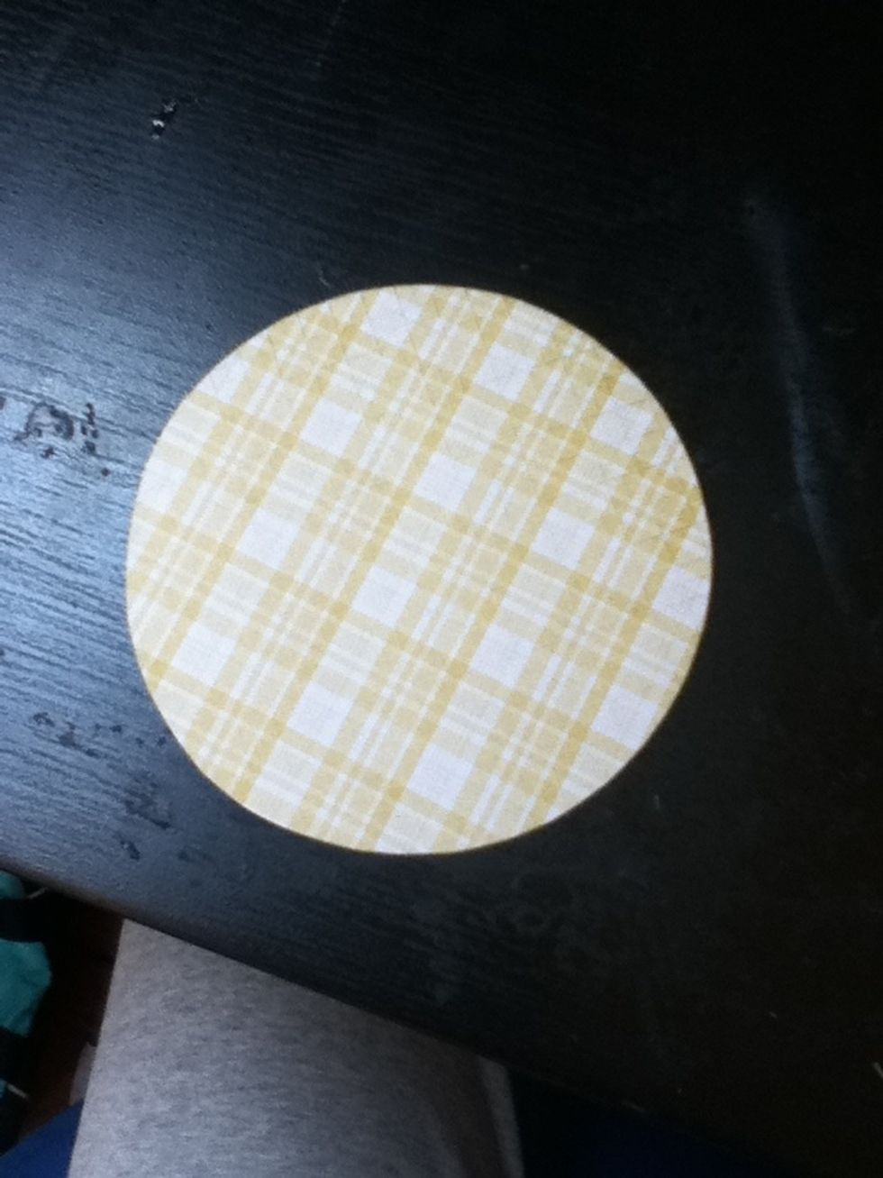 Cut out your circle.