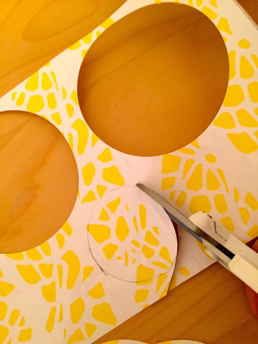 Cut out your circle.