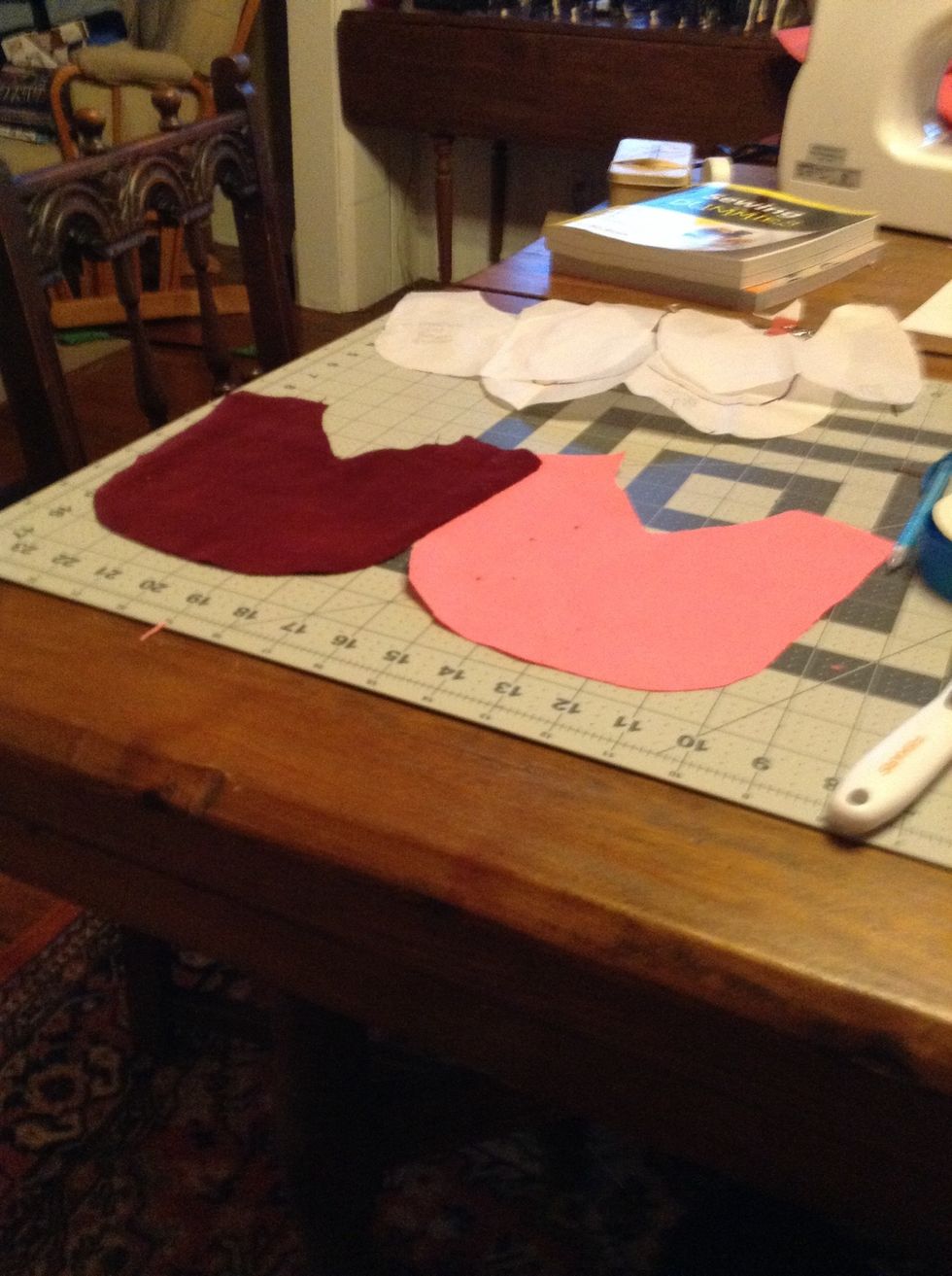 Cut out your material.