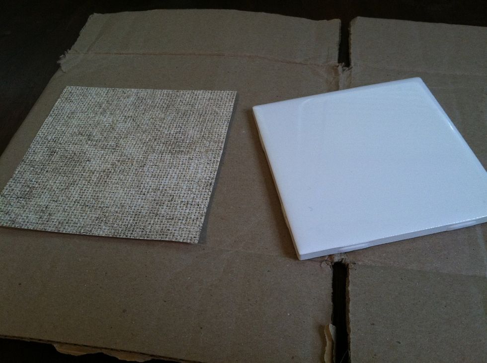 Cut out your square of paper.