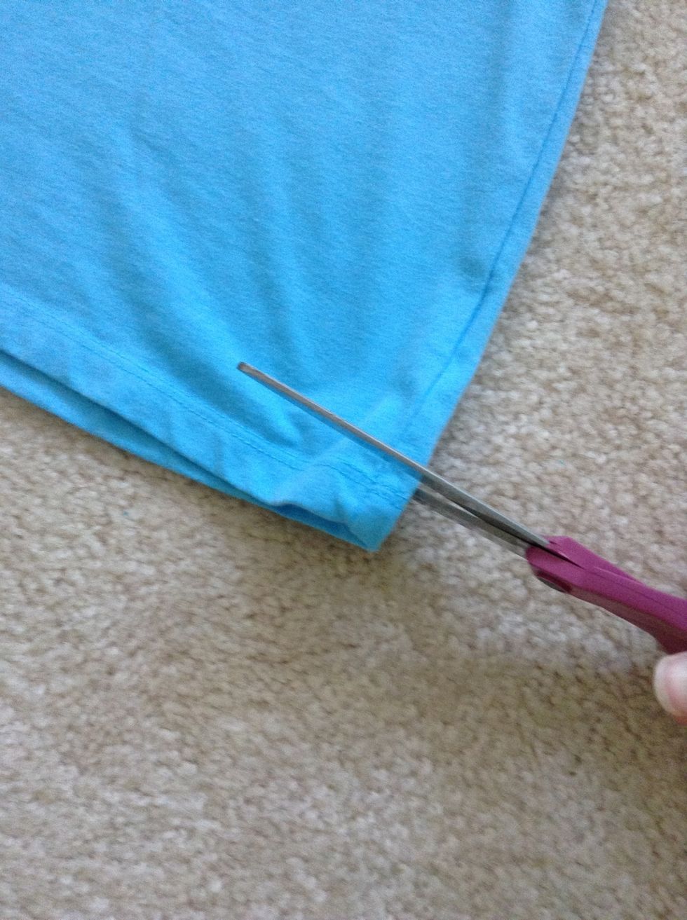 cut seam at bottom